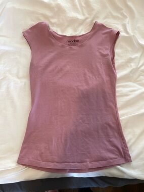 Madewell Dusty Rose Cap Sleeve Tank Top